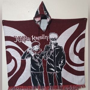 Jujutsu Kaisen Hooded Poncho